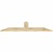 Ekena Millwork Portland Rough Sawn Timber Gable Bracket, Douglas Fir, 72"W x 18"H x 2"D x 6"F, 6/12 Pitch GBW072X18X0206POR00RDF - alternate 2